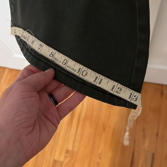 Sandrine Rose NEW sz 26 super flare black jeans mid-high rise $178 retail bell - Picture 14 of 16